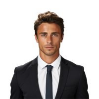 AI generated Businessman isolated on transparent background png