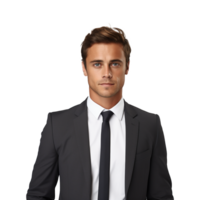 AI generated Businessman isolated on transparent background png