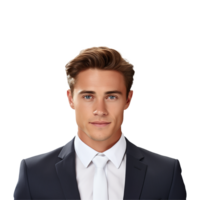 AI generated Businessman isolated on transparent background png