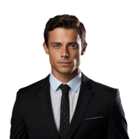 AI generated Businessman isolated on transparent background png