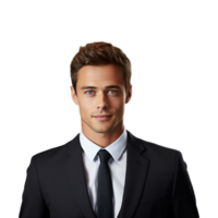 AI generated Businessman isolated on transparent background png