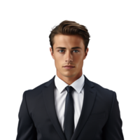 AI generated Businessman isolated on transparent background png