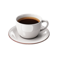 ai generado café taza aislado en transparente antecedentes png