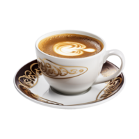 AI generated Coffee cup isolated on transparent background png