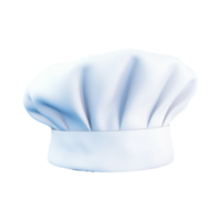 AI generated Chef hat isolated on transparent background png