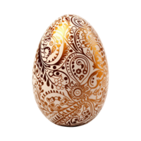 AI generated Easter egg in transparent background png