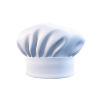 AI generated Chef hat isolated on transparent background png