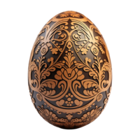 AI generated Easter egg in transparent background png