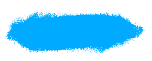 Hand gezeichnet Blau Farbe Tinte Farbe Bürste Schlaganfälle isoliert Text Design Zitat oder Text Information. Grafik Elemente gemalt zum Text Information, Anzeigen, Angebot, groß, Spritzer Flecken, Pinsel, überlagern. png