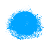 Hand gezeichnet Blau Farbe Tinte Farbe Bürste Schlaganfälle isoliert Text Design Zitat oder Text Information. Grafik Elemente gemalt zum Text Information, Anzeigen, Angebot, groß, Spritzer Flecken, Pinsel, überlagern. png