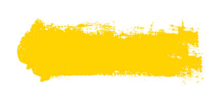 Hand drawn yellow color ink paint brush strokes isolated text design quote or text information. Graphic elements painted for text information, ads, offer, big, splatter stains, paintbrush, overlay. png