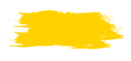 mão desenhado amarelo cor tinta pintura escova golpes isolado texto Projeto citar ou texto Informação. gráfico elementos pintado para texto Informação, Publicidades, oferecer, grande, Espirrar manchas, pincel, overlay. png