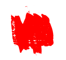 mão desenhado vermelho cor tinta pintura escova golpes isolado texto Projeto citar ou texto Informação. gráfico elementos pintado para texto Informação, Publicidades, oferecer, grande, Espirrar manchas, pincel, overlay. png