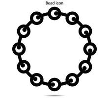 Bead icon, Vector illustrator