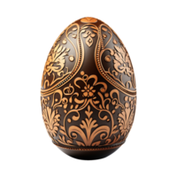 AI generated Easter egg in transparent background png