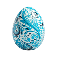 ai generiert Ostern Ei im transparent Hintergrund png