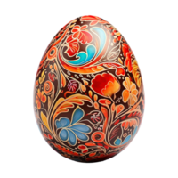 AI generated Easter egg in transparent background png