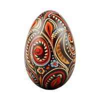 AI generated Easter egg in transparent background png