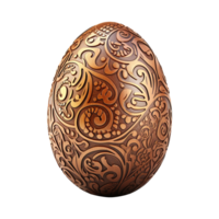 AI generated Easter egg in transparent background png