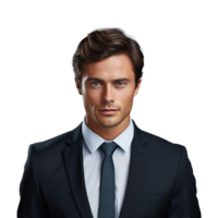 AI generated Businessman isolated on transparent background png