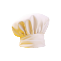 AI generated Chef hat isolated on transparent background png