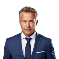 AI generated Businessman isolated on transparent background png