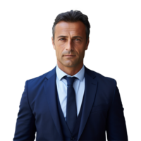 AI generated Young Businessman isolated on transparent background png