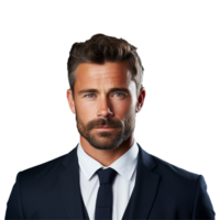 AI generated Businessman isolated on transparent background png