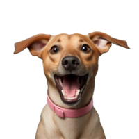 AI generated Dog png isolated on transparent background