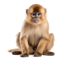 AI generated Monkey png isolated on transparent background