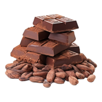 AI generated Cocoa png isolated on transparent background