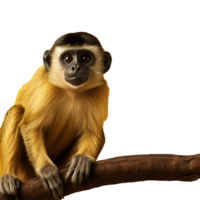 ai généré singe png isolé sur transparent Contexte