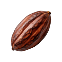 ai généré cacao png isolé sur transparent Contexte