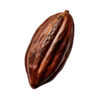 ai generato cacao png isolato su trasparente sfondo