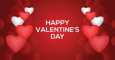 Happy Valentines Day Banner vector