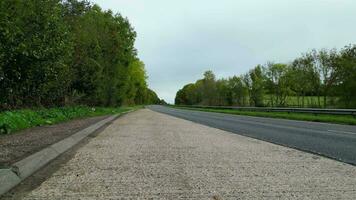 Aerial Footage of Beautiful Countryside Landscape of England video