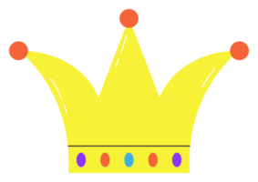 Jester's crown illustration png