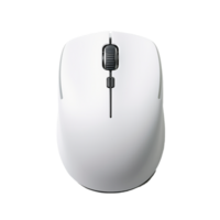 AI generated Wireless Computer Mouse on transparent background PNG image