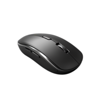 AI generated Wireless Computer Mouse on transparent background PNG image