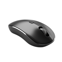 AI generated Wireless Computer Mouse on transparent background PNG image