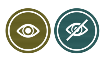 eyes icon symbol with texture png