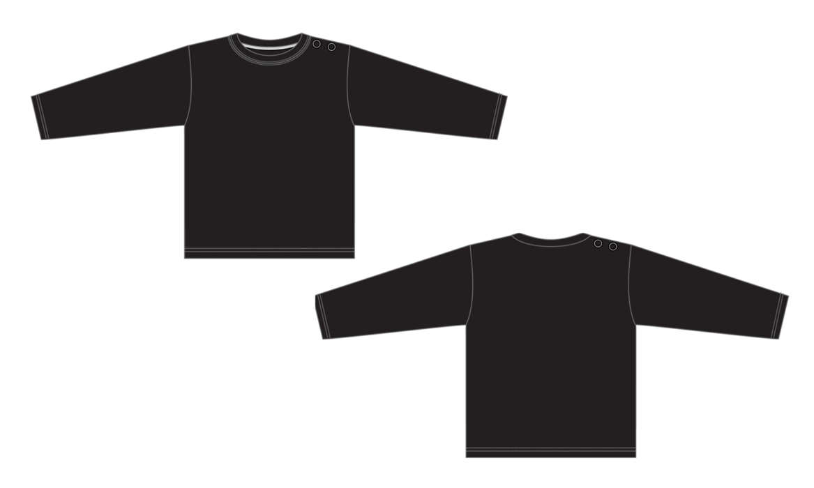 Long Sleeve Shirt Template PNGs for Free Download