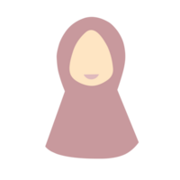 ansiktslös muslim kvinna png
