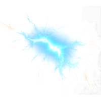 AI generated Thunder light effect png