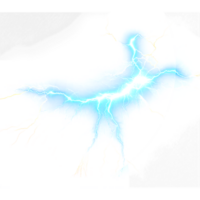 AI generated Thunder light effect png