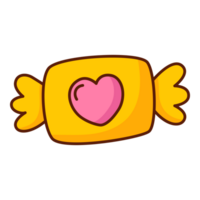 Sweet candy cartoon icon. png