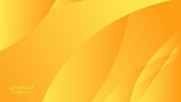 Vector abstract yellow gradient geometric background.