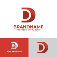Letter DD Letter Logo, suitable for business DD and DD intials vector