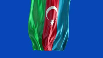 bandera nacional de azerbaiyán video