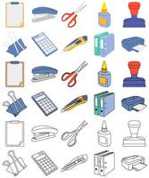 Office Element Collection vector